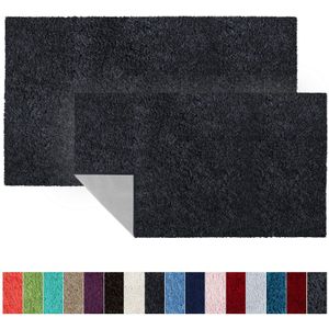 SKY Badmat - Sky Soft - Douchemat - Anti-Slip - Donkergrijs - 70 x 120 cm