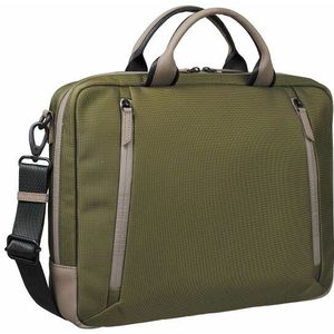 Leonhard Heyden Helsinki Briefcase 38 cm laptop compartiment oliv