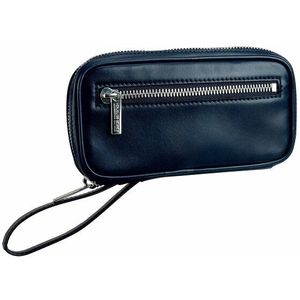 Leonhard Heyden Montreal Heren tas Leer 21.5 cm navy