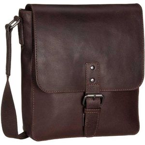 Leonhard Heyden Dakota Messenger Bag S brown2