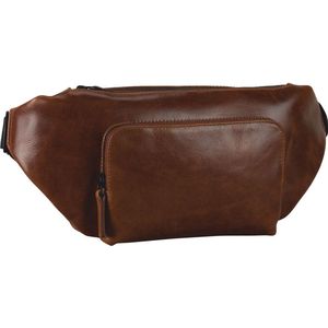 LEONHARD HEYDEN Leren Gordeltas Schoudertas Porto Crossbag Brown Bruine