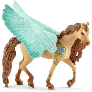 schleich 70574 sieraden Pegasus hengst, voor kinderen vanaf 5 jaar, bayala - speelfiguur