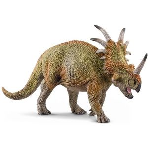 Schleich - Styracosaurus - Miniatuur Dinosaurus - Groen - Kunststof