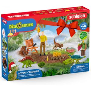Schleich - Adventskalender Dinosaurs 2022 - Kleurige Dino's - 24 Deuren