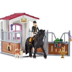 Schleich - HORSE CLUB Box met Tori en Prinses - Poppenvoertuigen