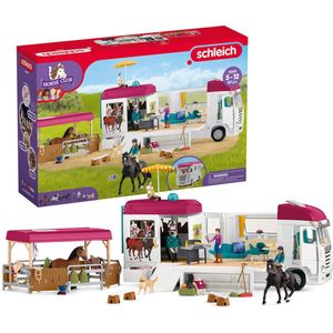 Schleich - Paardenvrachtwagen - Paarden Speelgoed - 227 Onderdelen - 42619