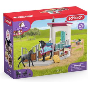 Schleich - Paardenbox - Appaloosamerrie en Veulen - Inclusief Accessoires