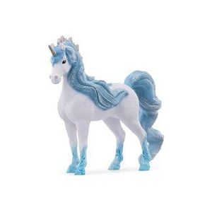 Schleich - Flowy Eenhoornmerrie - Miniatuur - Wit - Glitter