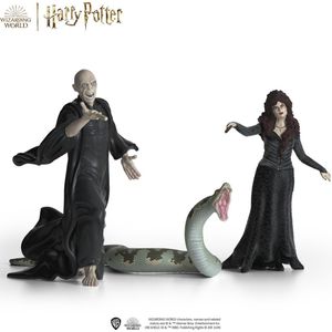 Schleich - Harry Potter - Heer Voldemort met Nagini & Bellatrix - Speelgoed