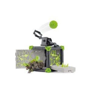 Schleich 42677 BattleCave Chameleon de Pierre, vanaf 7 jaar, Eldrador Creatures - Playset, 16,5 x 28,5 x 23