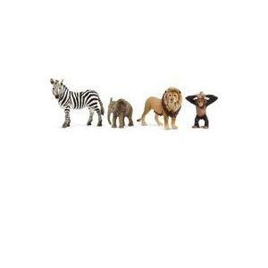 Schleich - WILD LIFE Afrika Starter Set - Miniatuurdieren - 42721