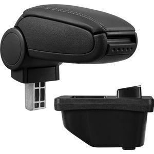 Armsteun-Peugeot 308 I-2007-2015-SW-CC-kunstleer-zwart