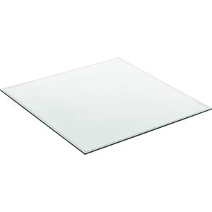 Glasplaat ESG veiligheidsglas 8 mm voor tafels 70x70 cm
