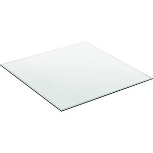 Glasplaat ESG veiligheidsglas 8 mm voor tafels 80x80 cm