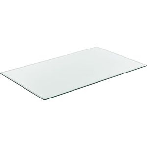 Glasplaat ESG veiligheidsglas 8 mm voor tafels 120x65 cm