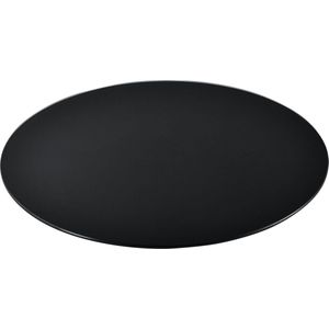 Glasplaat ESG veiligheidsglas 6 mm voor tafels Ø50 cm zwart