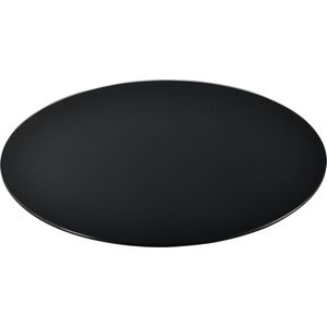 Glasplaat ESG veiligheidsglas 6 mm voor tafels Ø90 cm zwart