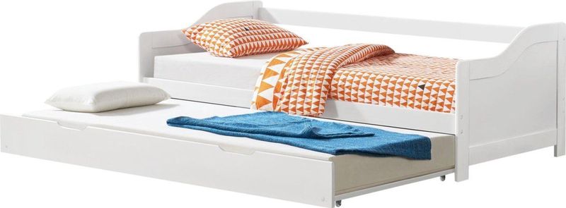 Sofabett Kongsberg 90x200 cm mit Lattenrost Weiß