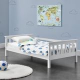 Kinderbett Nuuk 70x140 cm Weiß