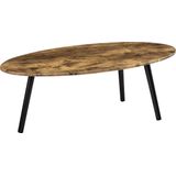 Couchtisch Viborg 109,5 x 59,5 x 39,5 cm dunkler Holzton