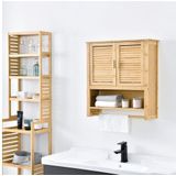 Bambus Badezimmerschrank Tyresö - 66x62x20cm