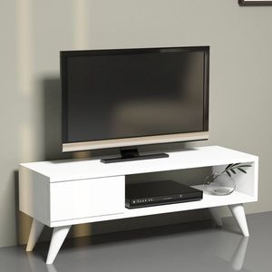 TV meubel Aarup 90x30x33 cm wit