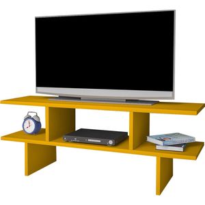 [en.casa] TV meubel Heim 38x100x30 cm geel