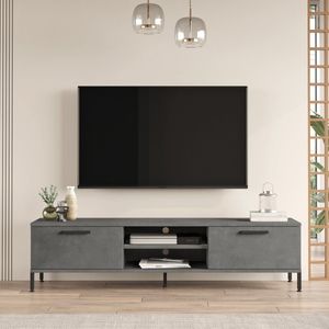 TV-meubel Lemp�äälä 39x160x35 cm betonkleurig