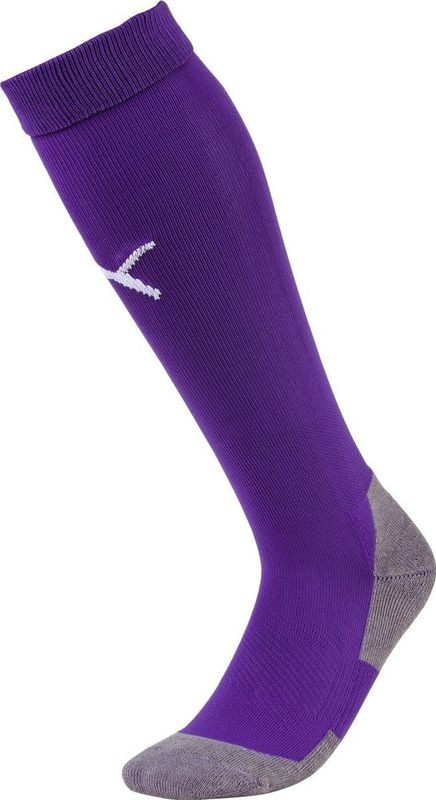 PUMA Herren Team LIGA Socks CORE Stutzen, Prism Violet White, 35-38 (Herstellergröße: 2)