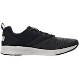 PUMA - Nrgy Comet - Hardloopschoenen - Zwart/Wit - Textiel/Rubber