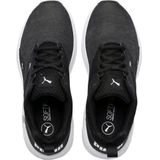 PUMA - Nrgy Comet - Hardloopschoenen - Zwart/Wit - Textiel/Rubber