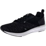 PUMA - Nrgy Comet - Hardloopschoenen - Zwart/Wit - Textiel/Rubber