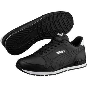 PUMA St Runner V2 Full L uniseks-volwassene Sneaker, Puma Black Puma Black, 45 EU