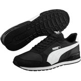 PUMA - ST Runner v2 NL Sneakers - Puma Black-Puma White - Synthetisch Suède