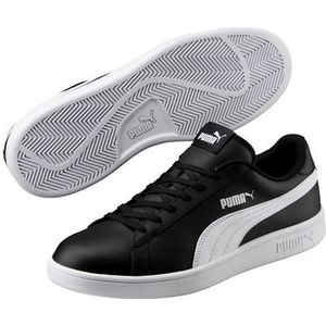 PUMA Smash V2 L Sneakers, uniseks, Puma Zwart Puma Wit