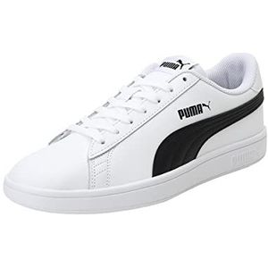 PUMA Sneakers Puma Smash V2 L uniseks-volwassene Lage sneakers , Wit (White/Black) , 37.5 EU