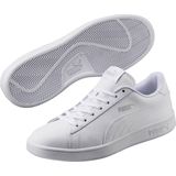 Puma - Smash - Sneakers - Wit - Leer - Rubberzool
