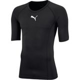 PUMA - Compressie T-shirt - Lichtgewicht - Zwart - Polyester en Spandex