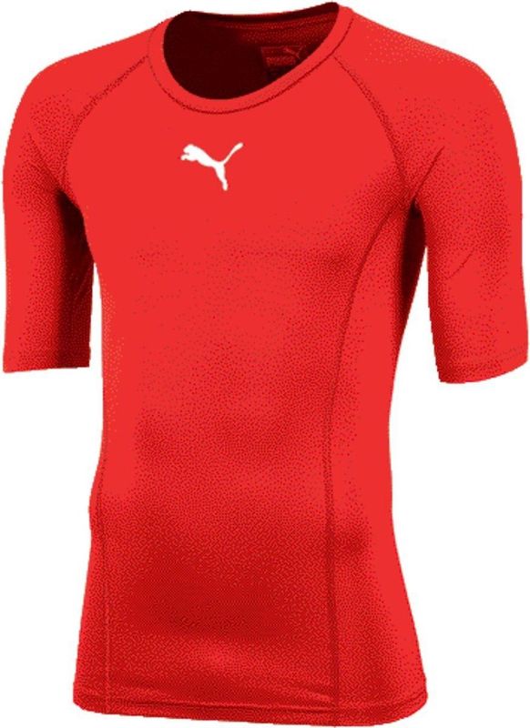PUMA - T-shirt - Rood - Heren