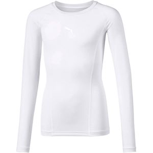 PUMA - LIGA Ondershirt Lange Mouwen - Wit - Polyester en Spandex