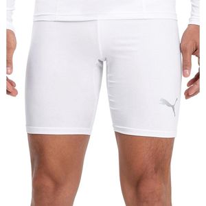 PUMA Herren, LIGA Baselayer Short Tight Hose, Weiß, L ( 52-54 EU )