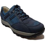 Waldläufer - Veterschoenen - Zwart - Chroomvrij Leer