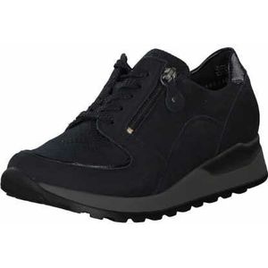 Waldlaufer - Orthotritt Sneaker - Donkerblauw - Nubuck - Met Rits