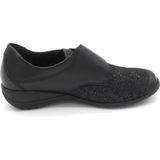 Waldläufer - K01304 - Instappers - Schwarz - Leer