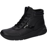 Waldläufer - 715801 - Veterschoenen - Schwarz - Leer