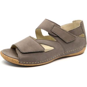 Waldläufer Dames Sandaal - 342025-191-088 Grijs - Wijdte H - Maat 4½ (37.5)