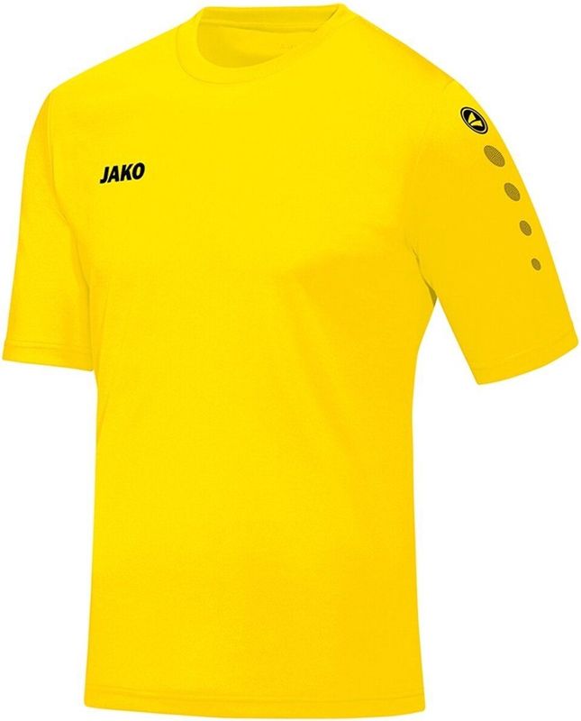 Jako - Shirt Team S S JR - Junior Shirt - 116 - Geel