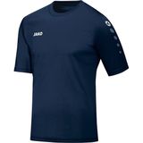 JAKO - Jerseyteam - Sportshirt - Marine - Korte Mouw - Uniseks-Volwassene