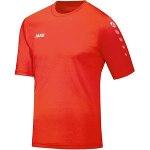 Jako - Shirt Team S S JR - Kinder Sport Shirt - 116 - Oranje