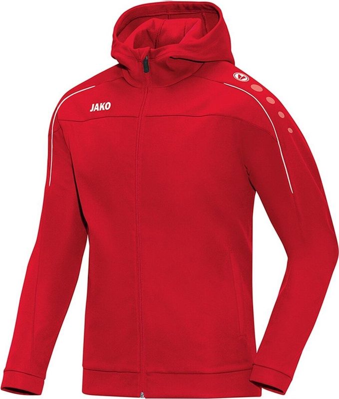 Jako - Classico - Jas - Rood - 100% Polyester